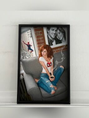 Mary Jane Watson Comic Book art Poster